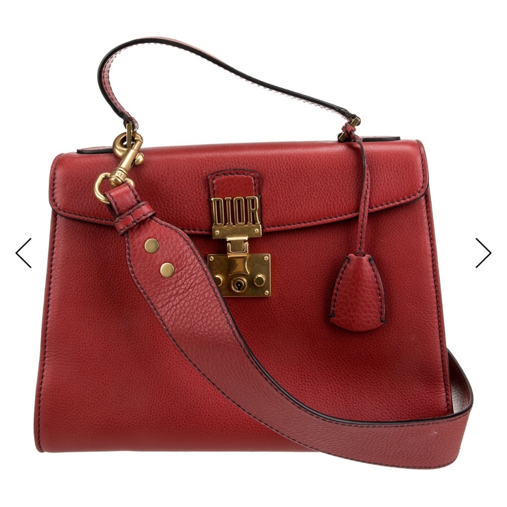 Dior Dioraddict Red Leather Women's Bag